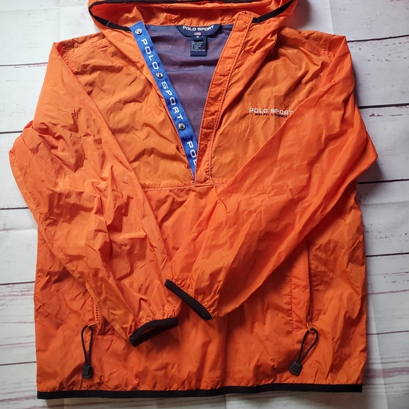 Polo Sport orange windbreaker - Picture 11 of 12